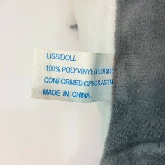 Lissi Puppe Sugar Kingdom Great White Shark Plush Stuffed Animal 17" Ocean Sea - Picture 9 of 11